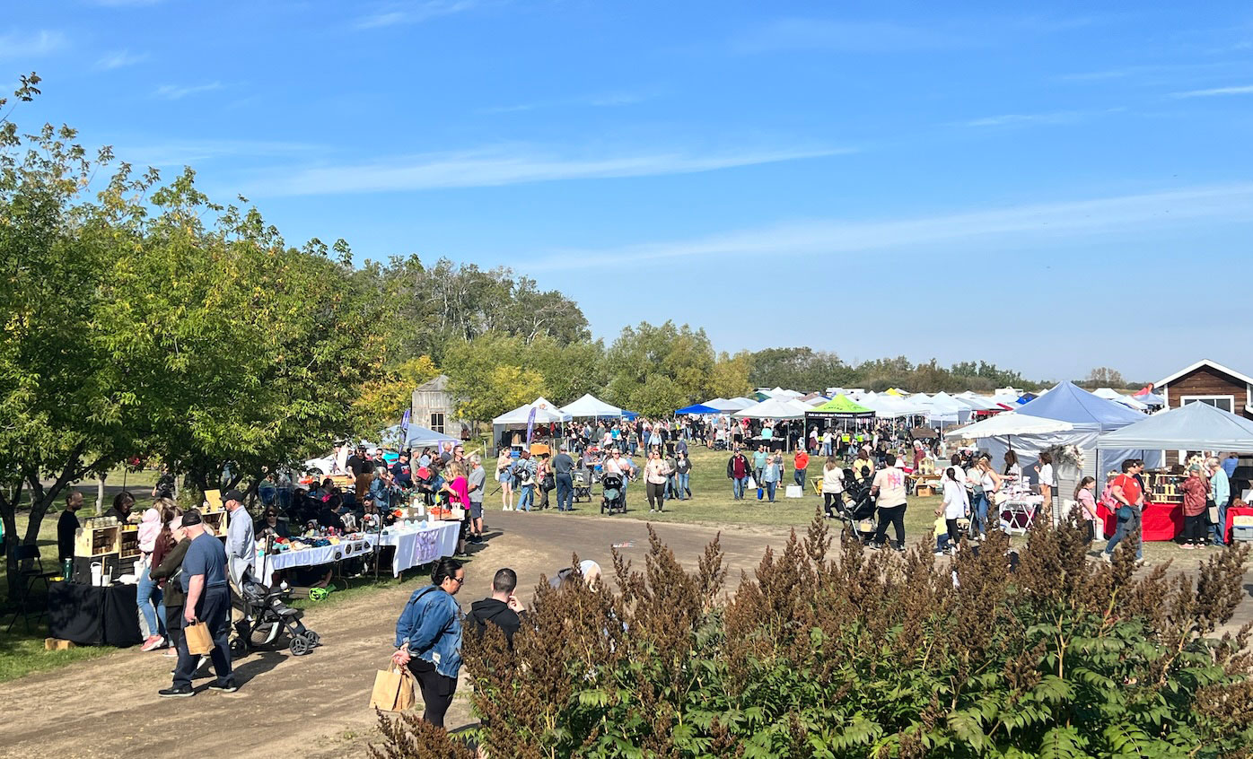 Managed event outdoor wifi for a market in sask